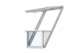 Окно-балкон и терраса — VELUX CABRIO® — фото