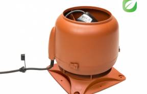 Система вентиляции подкровельного пространства Vilpe — Вентилятор ECo110S + основание кирпичный — фото