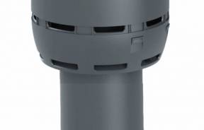 FLOW 400S 2XL вентиляционный выход + основание 724x724 — FLOW вент. выход 125/ИЗ/500 — фото