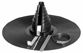 Резиновый уплотнитель Roofseal №5/8 комплкт(180-330) — Уплотнитель разъемный R-FELT 19-90 — фото
