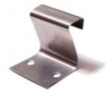 Кляммеры для фальца — Кляммер кровельный неподвижный нержавейка 25мм — фото