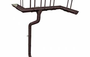 Водостоки из металла — Optima 125x90 — фото