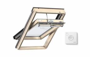 Мансардные окна VELUX Woodline классика c дистанционным управлением — GGL INTEGRA® — фото