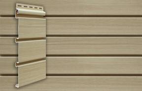 Виниловый сайдинг GRAND LINE (Россия) — Архитектурный планкен Тундра — фото