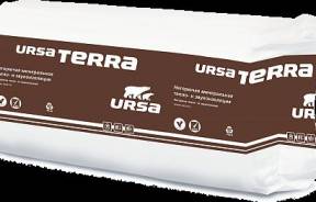 URSA TERRA Стены и крыши. Рулон — URSA TERRA 37 PN — фото