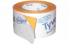 Tyvek лента гибкая самокл. FlexWrap NF (152мм х 23м) — Acrylic Tape — фото