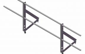 Элементы безопасности кровли — Ограждение кровельное Optima — фото