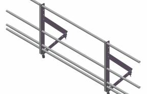 Ограждение кровельное Optima — Ограждение кровельное со снегозадержателем Optima — фото