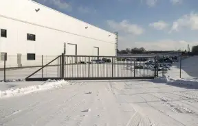 Купить панельные ограждения (заборы) Grand Line (Гранд Лайн) в Твери — Откатные ворота Profi — фото