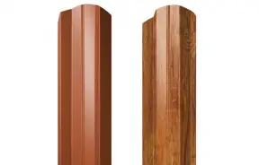 Прямоугольный штакетник — М-образный / фигурный штакетник — фото