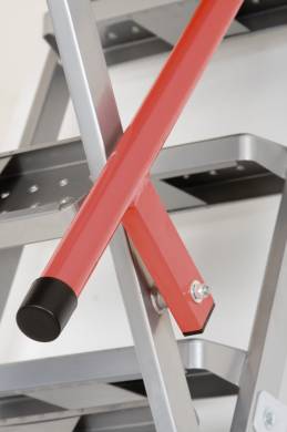 Складная металлическая лестница LML с телескопическими ножками — фото-1310_4