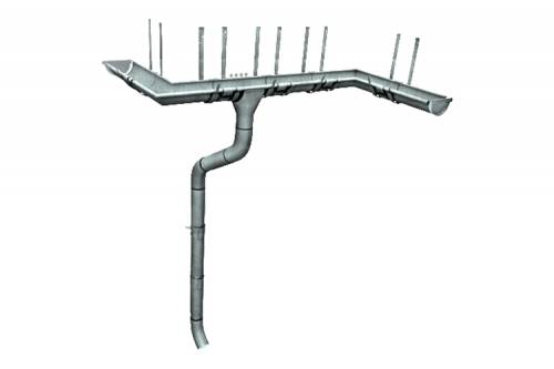 Водосток Optima круглый 150х100 — фото-716_1