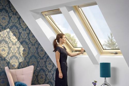 Окно мансардное GZR 3061 ручка снизу — фото-786_2