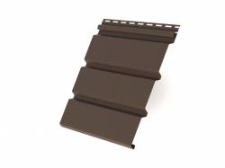 Софит Т4 3,00 двухслойный Grand Line без перфорации коричневый — фото-937_1