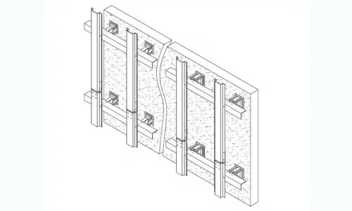 Горизонтально-вертикальное крепление для плит из керамогранита — фото-1010_3