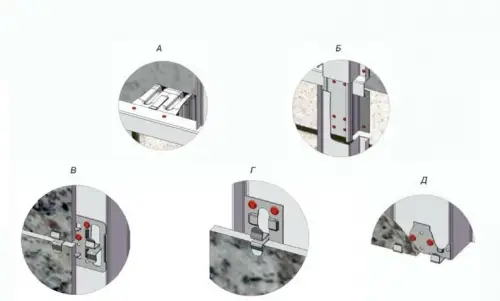 Межэтажное крепление керамогранитных плит — фото-1010_2