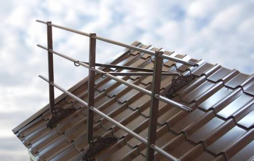 Ограждение кровельное со снегозадержателем Grand Line — фото-1163_2