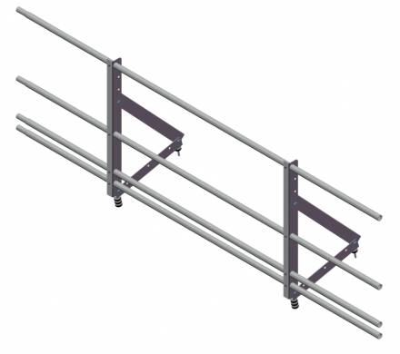 Ограждение кровельное со снегозадержателем Optima — фото-1164_1