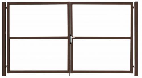 Ворота распашные Colority Zinc Lock — фото-1175_1