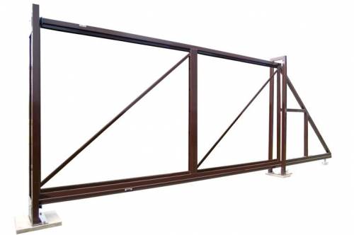 Ворота откатные Colority Zinc — фото-1175_1