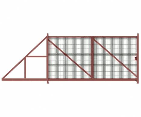 Откатные ворота Profi — фото-1218_1