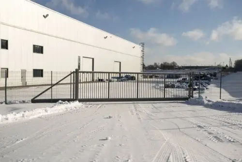 Откатные ворота Profi (заполнение профильной трубой) — фото-1218_1