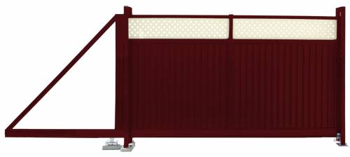 Откатные ворота Grand Line Estet Plus — фото-1228_1