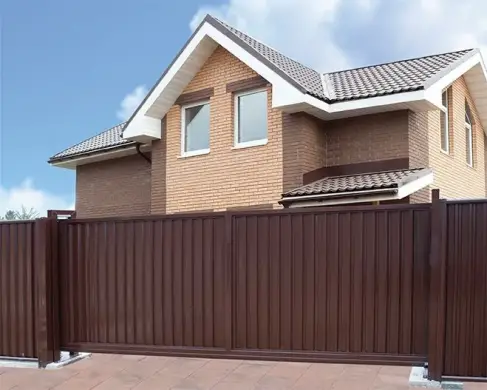 Откатные ворота Grand Line Estet — фото-1228_1