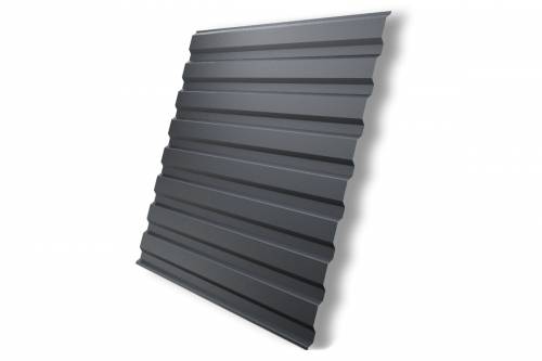 Профнастил для забора GL 20 — Сторона А, профнастил С20 — фото