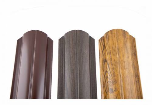 Штакетник Полукруглый Slim/ Полукруглый Slim фигурный — фото-1246_3