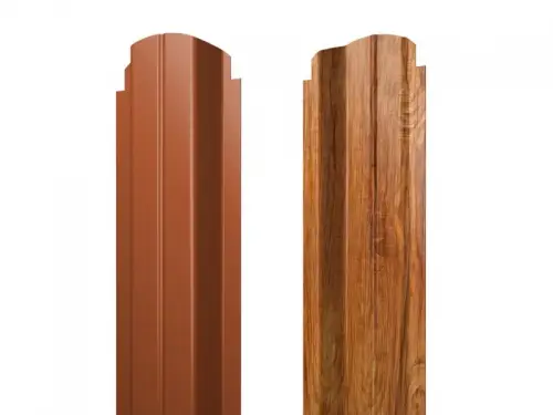 П-образный / фигурный штакетник — П-образный фигурный штакетник тип Б — фото