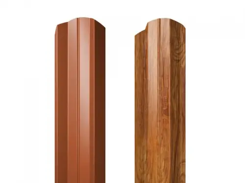 М-образный / фигурный штакетник — М-образный фигурный штакетник тип Б — фото