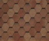 Битумная черепица TEGOLA VENETO — Terracotta 206 — фото