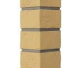 Состаренный кирпич Design — Угол Песочный (Шов RAL 7006) — фото