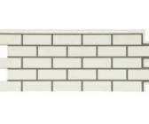Состаренный кирпич Design — Молочный (Шов RAL 7006) — фото