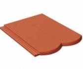 Цементно-песчаная черепица BRAAS модель Ревива — Красный — фото