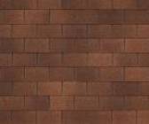 Битумная черепица TEGOLA TOSCANA — Коричневый с отливом — фото