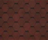 Битумная черепица TEGOLA GARDA — Красный — фото