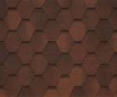 Битумная черепица TEGOLA GARDA — Красно-коричневый — фото