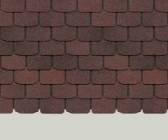 Гибкая черепица Döcke EUROPA СЛАНЕЦ — Коричневый — фото