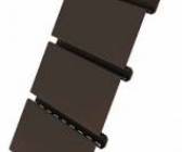 Premium софит Estetic 3,00 двухслойный со скрытой перфорацией — Коричневый — фото