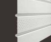 Софит T4 с центральной перфорацией PREMIUM — Пломбир — фото