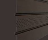 Софит T4 с центральной перфорацией PREMIUM — Шоколад — фото