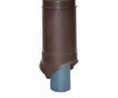 Выход канализации Krovent Pipe-VT 125/100 IS — Коричневый — фото