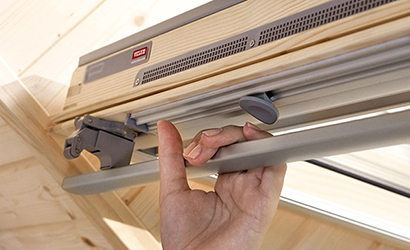 Мансардные окна VELUX Woodline Стандарт+ — В комнате всегда свежий воздух — фото