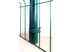 Ограждения 3D для частного сектора — Хомут 51 на столбе — фото