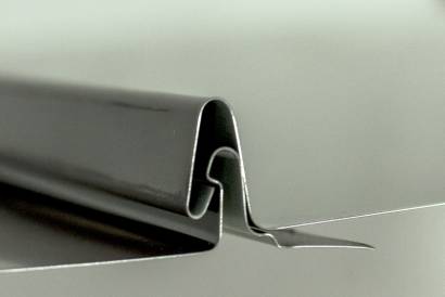 Кровельные панели Кликфальц от производителя "GrandLine" — Замок собранный — фото